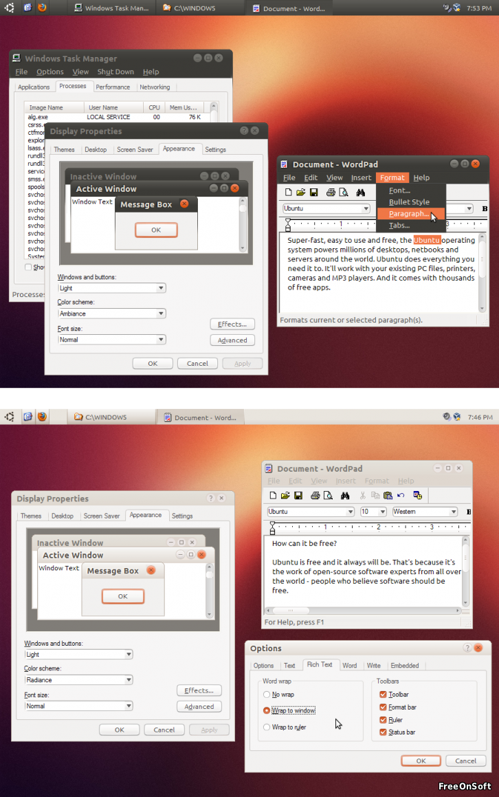 Ubuntu light