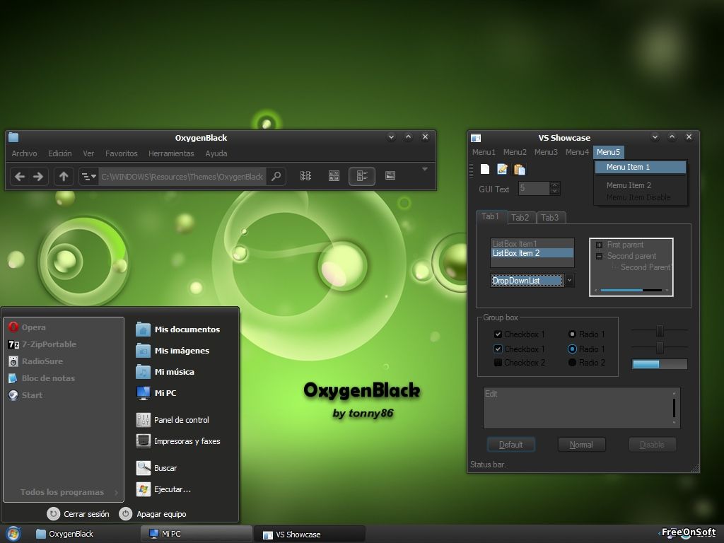 Oxygenblack